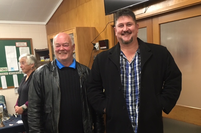 Second place at Matamata: Ken and Mike